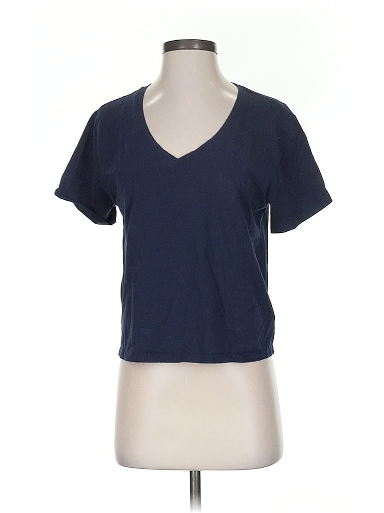 Click to view more detailed imagery on our partner's website Pre-owned Athleta Short Sleeve T-shirt In Blue