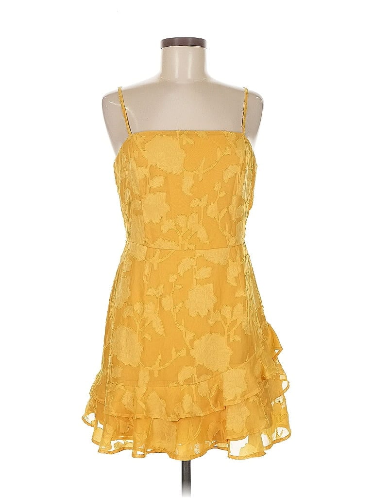 Click to view more detailed imagery on our partner's website Pre-owned Lulus Cocktail Dress In Yellow