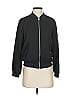 Zara Basic 100% Polyester Solid Black Track Jacket Size XS - photo 1