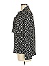 Carolina Belle 100% Polyester Polka Dots Black Long Sleeve Blouse Size M - photo 5