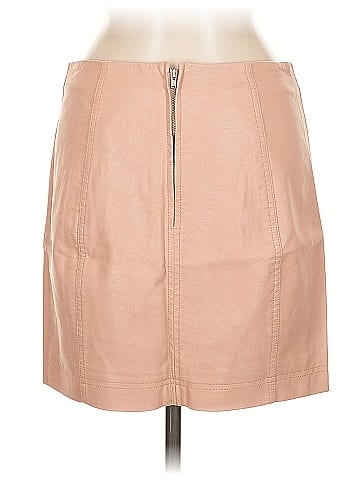 Free People Faux Leather Skirt (view 2)