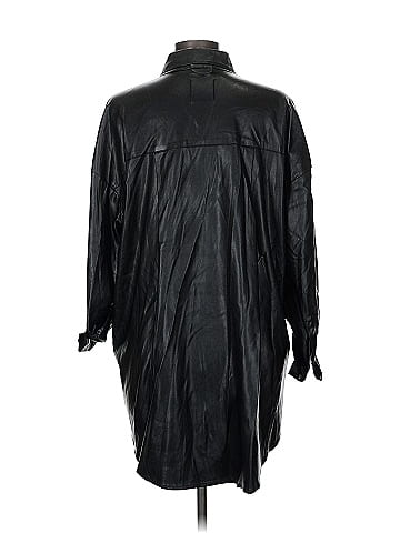 Zara Faux Leather Jacket (view 2)