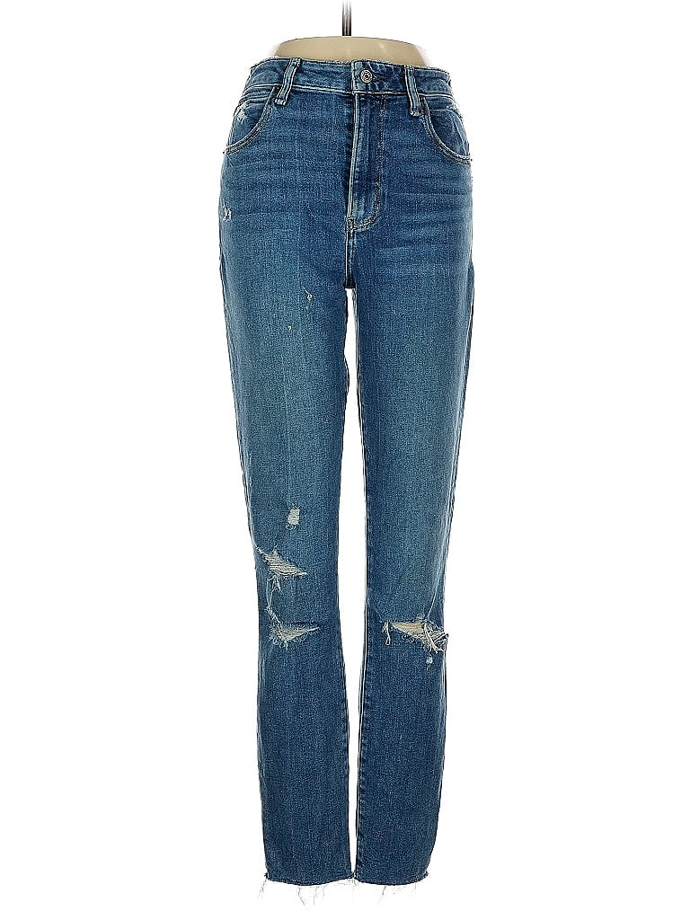 Pre-owned Abercrombie & Fitch Jeans In Blue