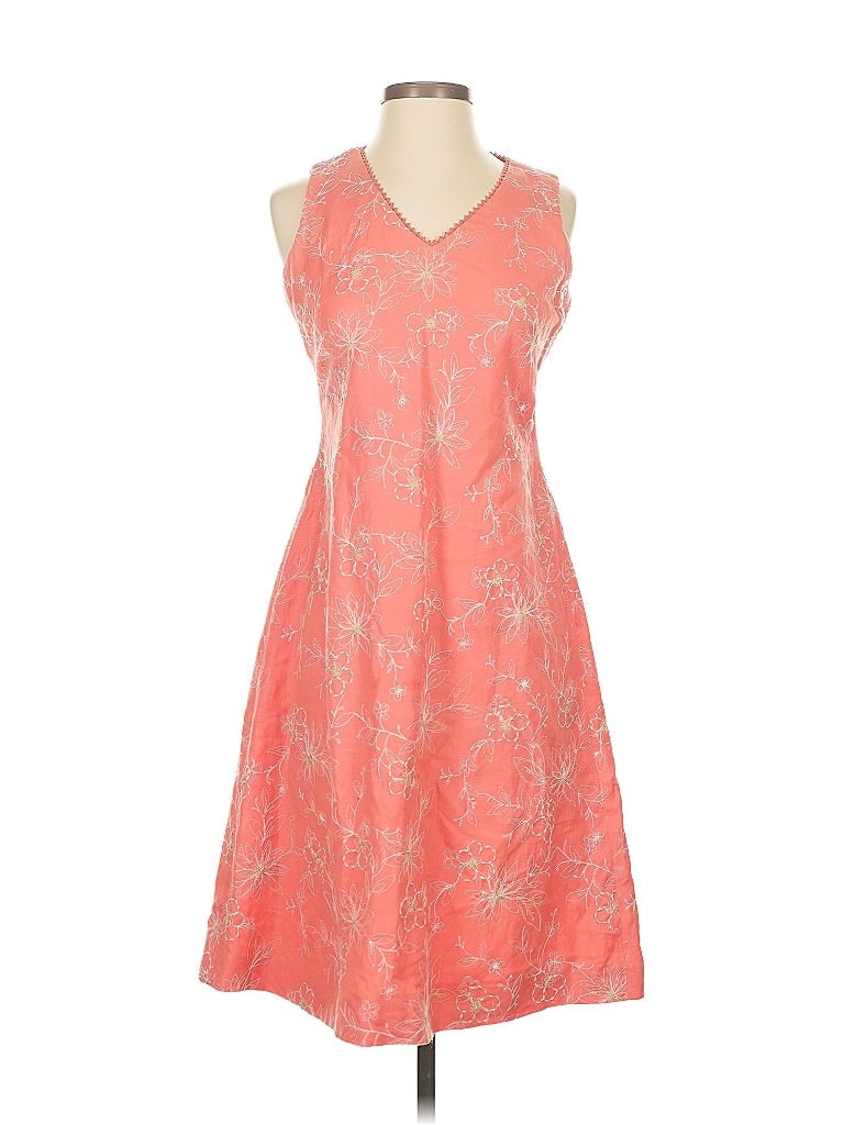 TALBOTS Pre-owned Cocktail Dress In Orange