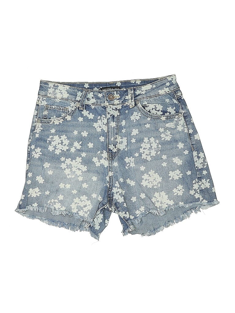 Pre-owned Sincerely Jules Denim Shorts In Blue