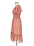 Max Studio 100% Polyester Hearts Red Pink Casual Dress Size 1 - photo 5