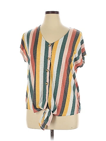 Torrid Short Sleeve Blouse (view 1)