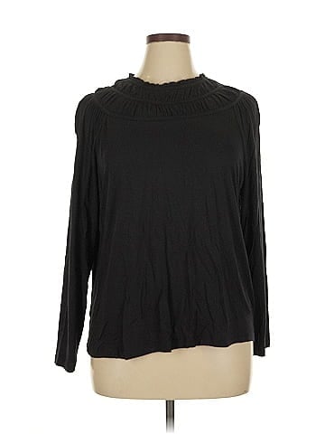 Ann Taylor LOFT Outlet Long Sleeve Top (view 1)