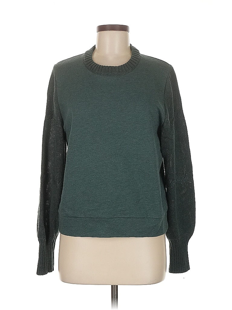 Pre-owned Splendid Sweatshirt In Green