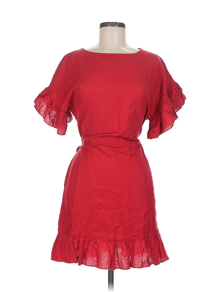 Pre-owned Mng Cocktail Dress In Red