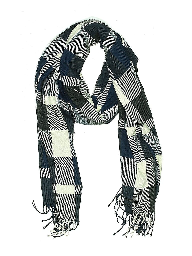 Pre-owned Assorted Brands Scarf In Blue