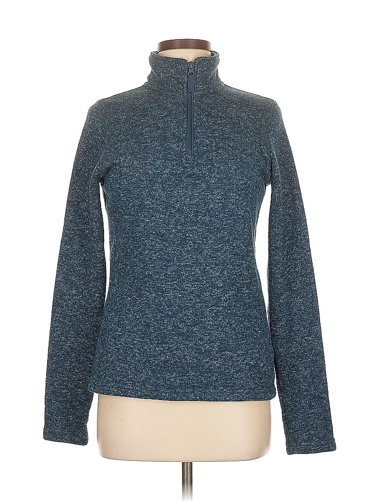 Pre-owned Mountain Warehouse Turtleneck Sweater In Blue