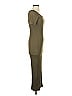 Win Win Solid Tan Casual Dress Size S - photo 4