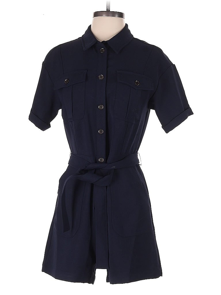 Click to view more detailed imagery on our partner's website Pre-owned Greylin Romper In Blue