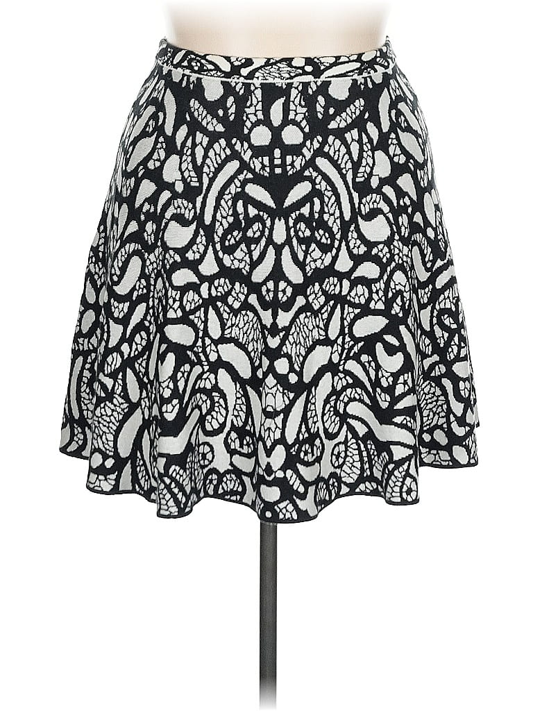 Pre-owned Mossimo Casual Skirt In Gray