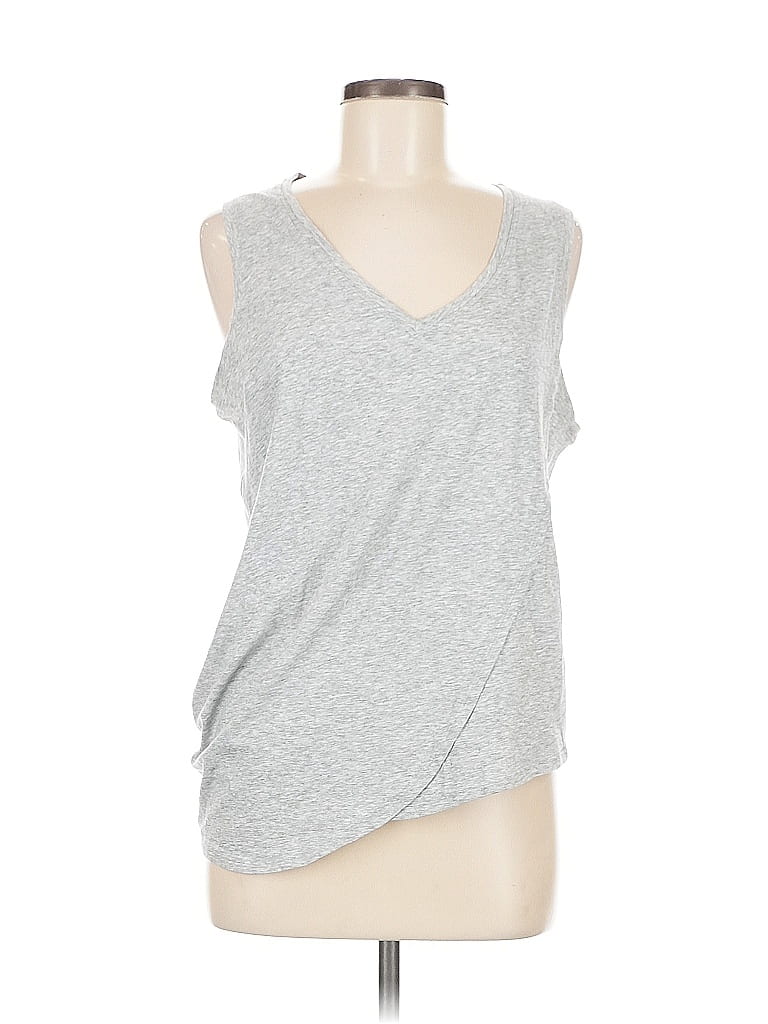 LULULEMON ATHLETICA Pre-owned Sleeveless T-shirt In Gray