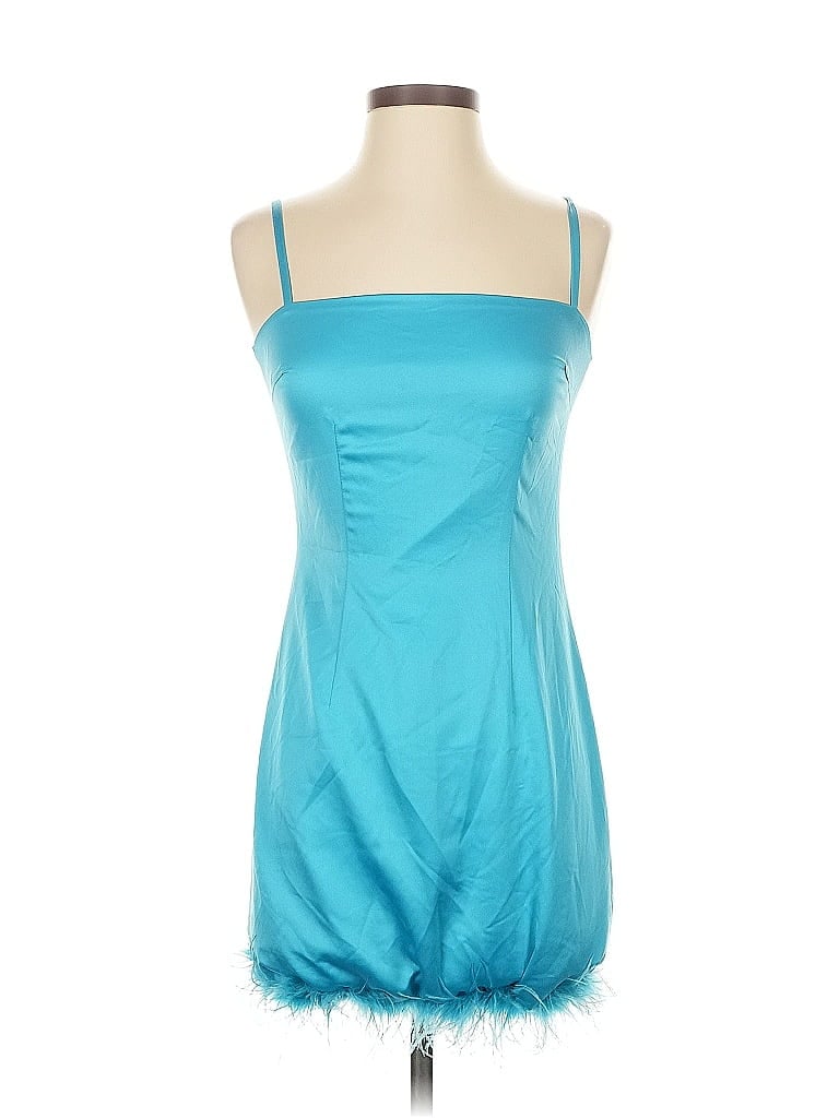 Pre-owned More To Come Cocktail Dress In Blue