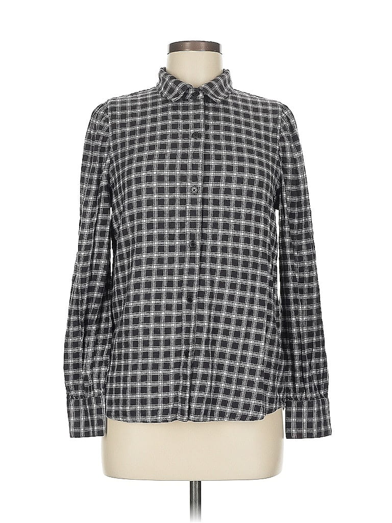 RAILS Pre-owned Long Sleeve Button Down Shirt In Gray