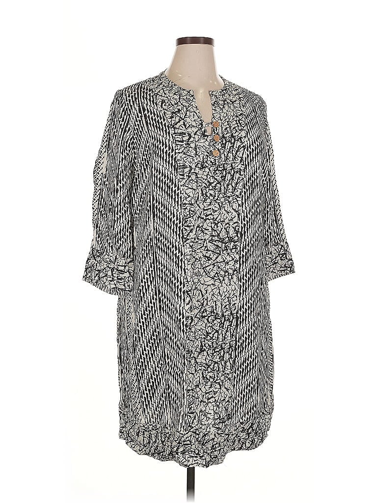 Pre-owned Soft Surroundings Casual Dress In Gray