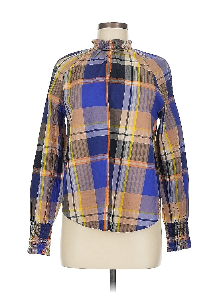 Click to view more detailed imagery on our partner's website Pre-owned Ann Taylor Long Sleeve Blouse In Blue