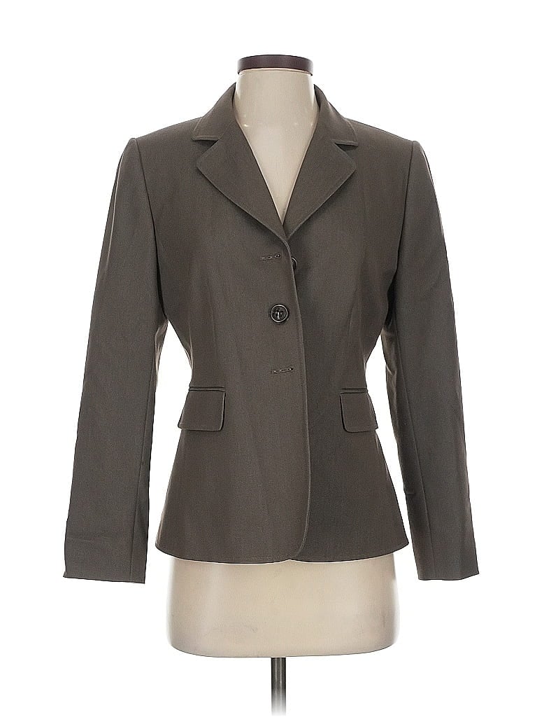Pre-owned Tahari By Asl Blazer Jacket In Gray