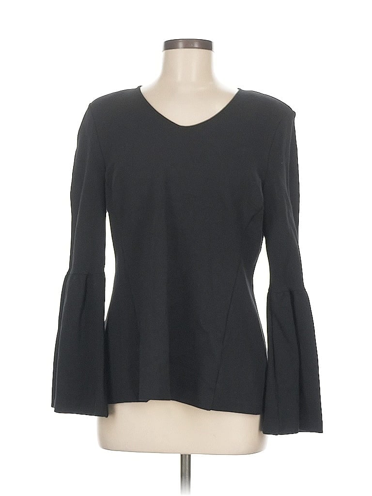 Pre-owned Cabi 3/4 Sleeve T-shirt In Gray