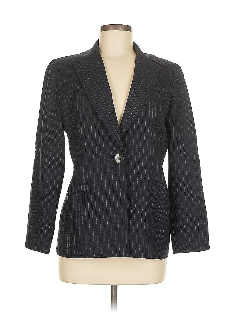LINDA ALLARD ELLEN TRACY Pre-owned Wool Blazer Jacket In Black