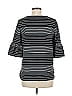 Max Studio Black 3/4 Sleeve Top Size M - photo 2