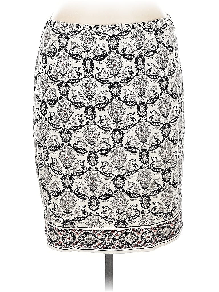 Pre-owned Max Studio Casual Skirt In White