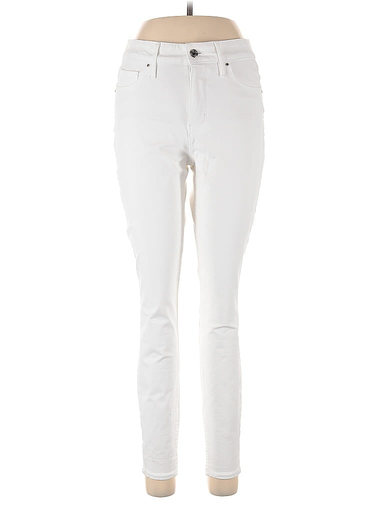 Pre-owned White House Black Market Jeans In White