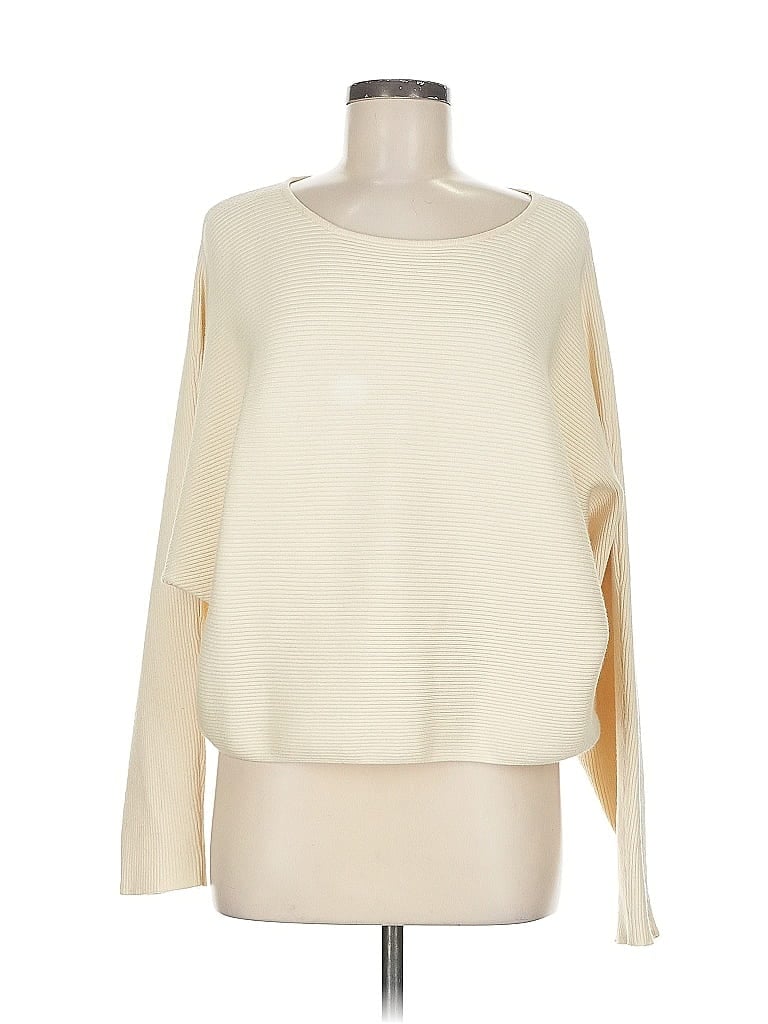 Pre-owned Alexia Admor Pullover Sweater In White