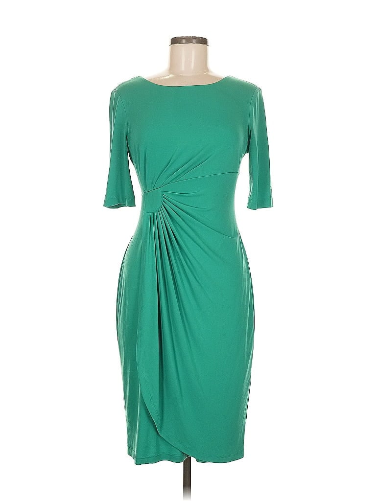 Pre-owned Dressbarn Cocktail Dress In Green