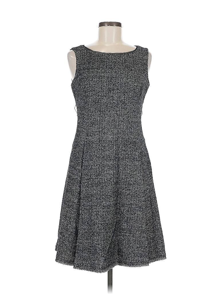 Pre-owned Tahari Casual Dress In Gray