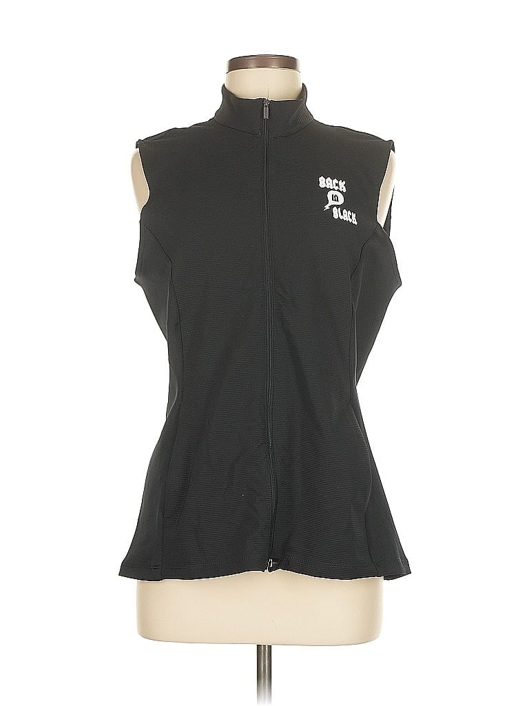 Pre-owned Greg Norman Vest In Black