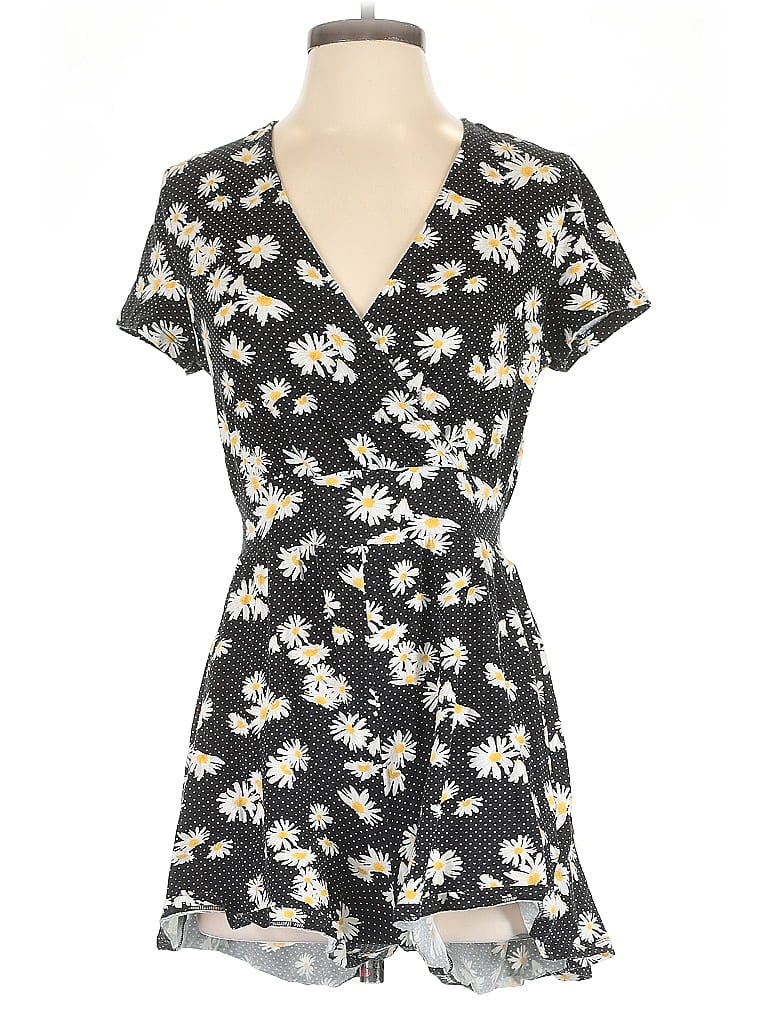 Pre-owned Divided By H&m Romper In Black