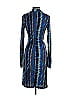DKNY 100% Silk Blue Cocktail Dress Size P (petite) - photo 2
