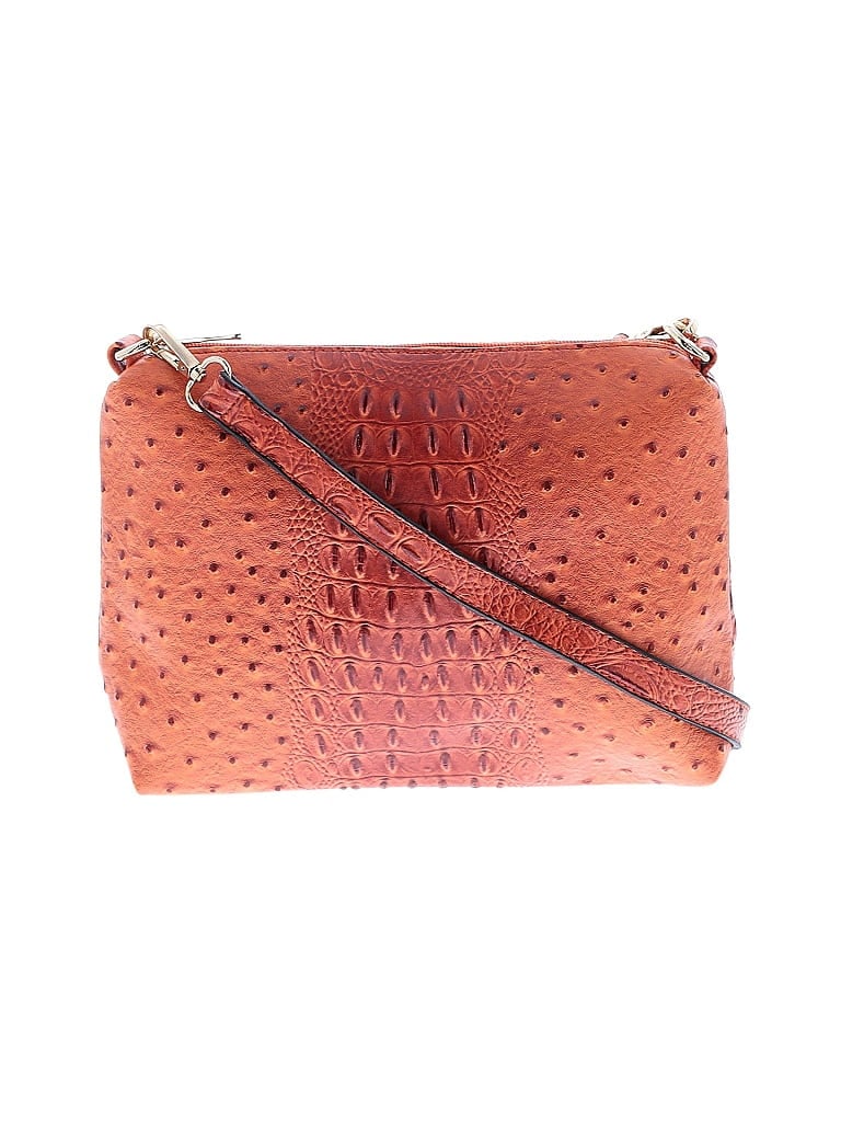 Pre-owned Unbranded Crossbody Bag In Orange