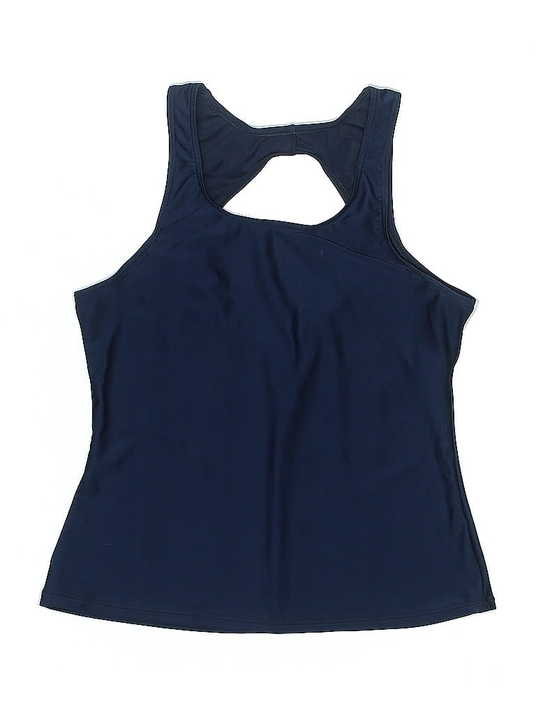 Pre-owned Unbranded Swimsuit Top Blue Swimwear