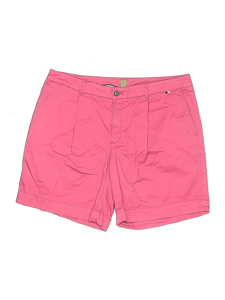 Click to view more detailed imagery on our partner's website Pre-owned Boss By Hugo Boss Khaki Shorts In Pink
