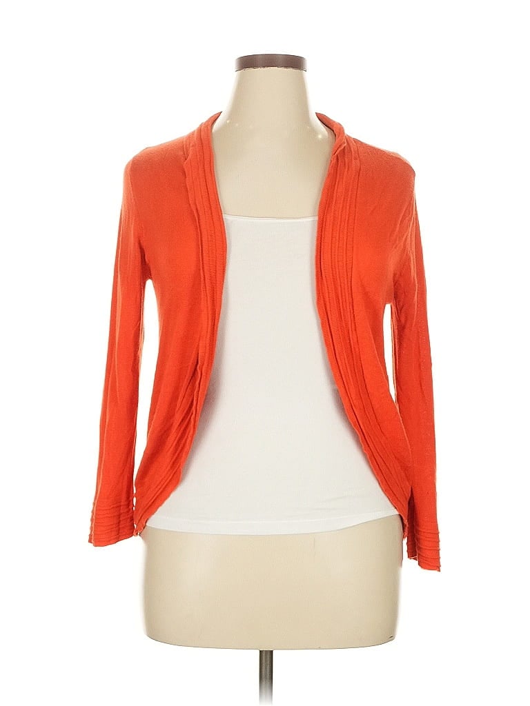 Pre-owned 41hawthorn Cardigan Sweater In Orange