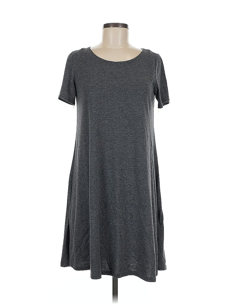 Pre-owned Exist Casual Dress In Gray