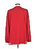 Maurices 100% Polyester Red Long Sleeve Blouse Size L - photo 2
