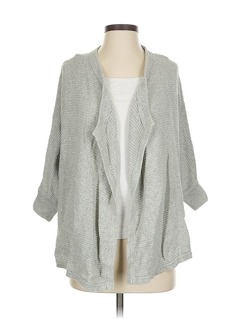 Pre-owned Madewell Cardigan Sweater In Gray