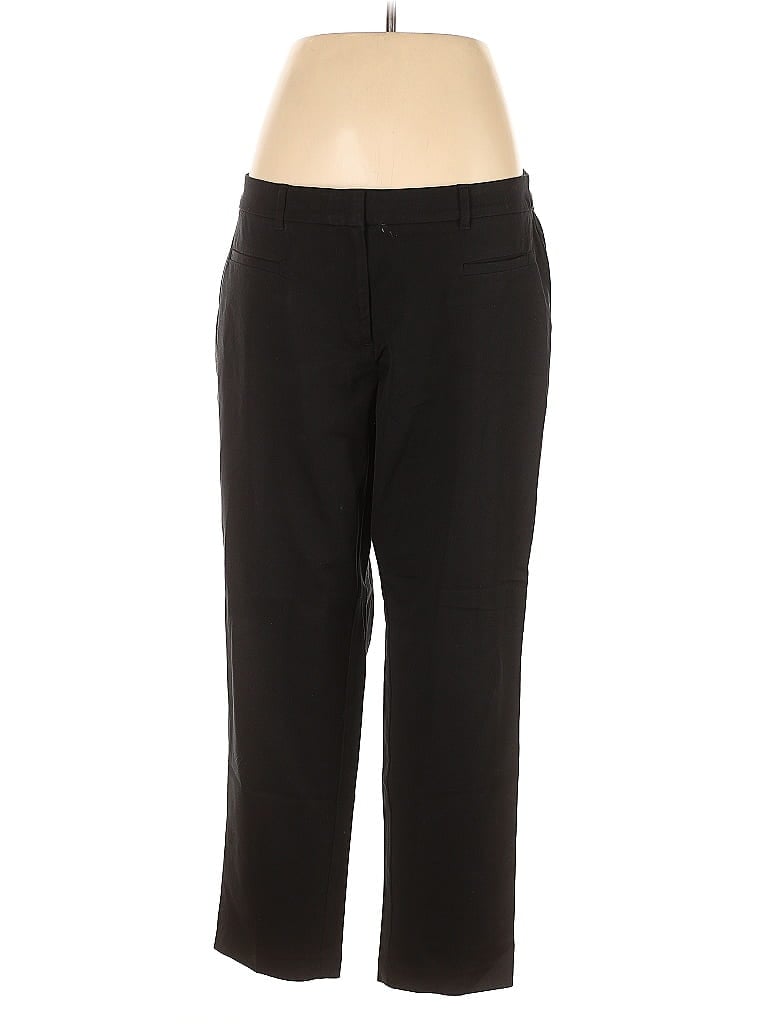 Pre-owned Talbots Outlet Dress Pants In Black