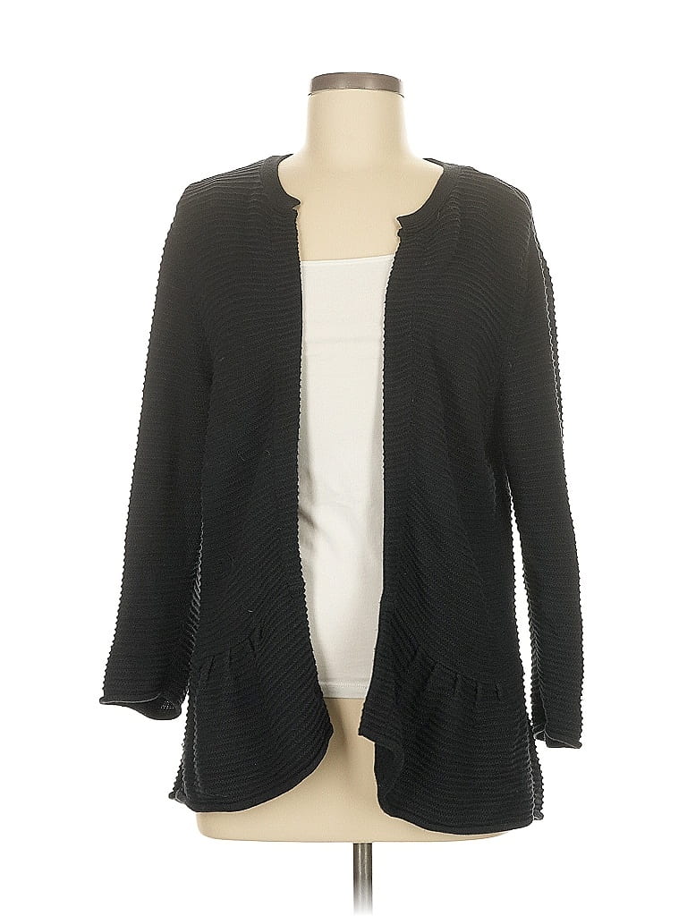 Click to view more detailed imagery on our partner's website Pre-owned Elle Cardigan Sweater In Black