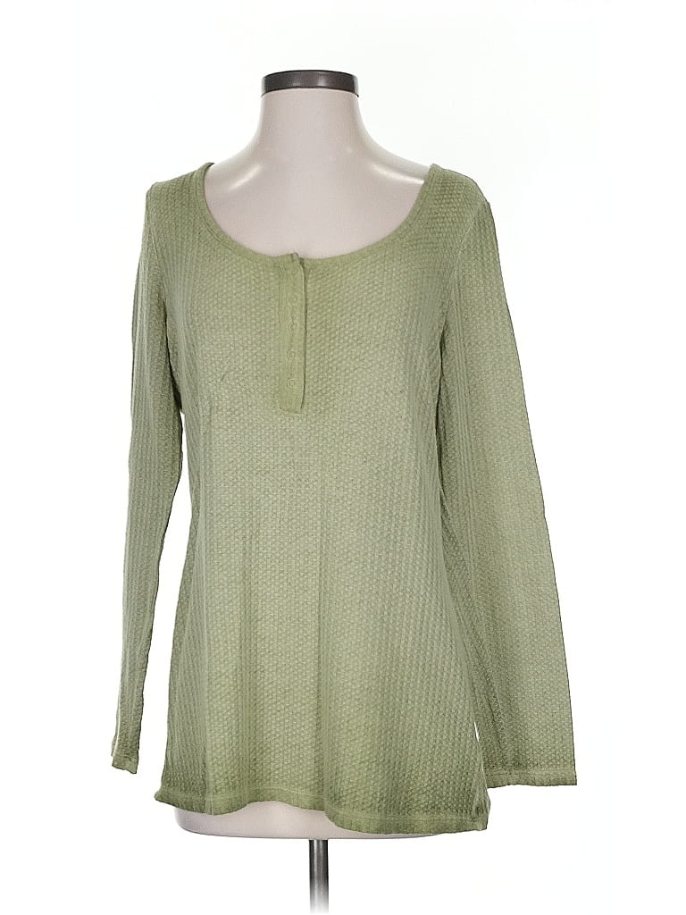 Pre-owned Torrid Long Sleeve T-shirt In Green