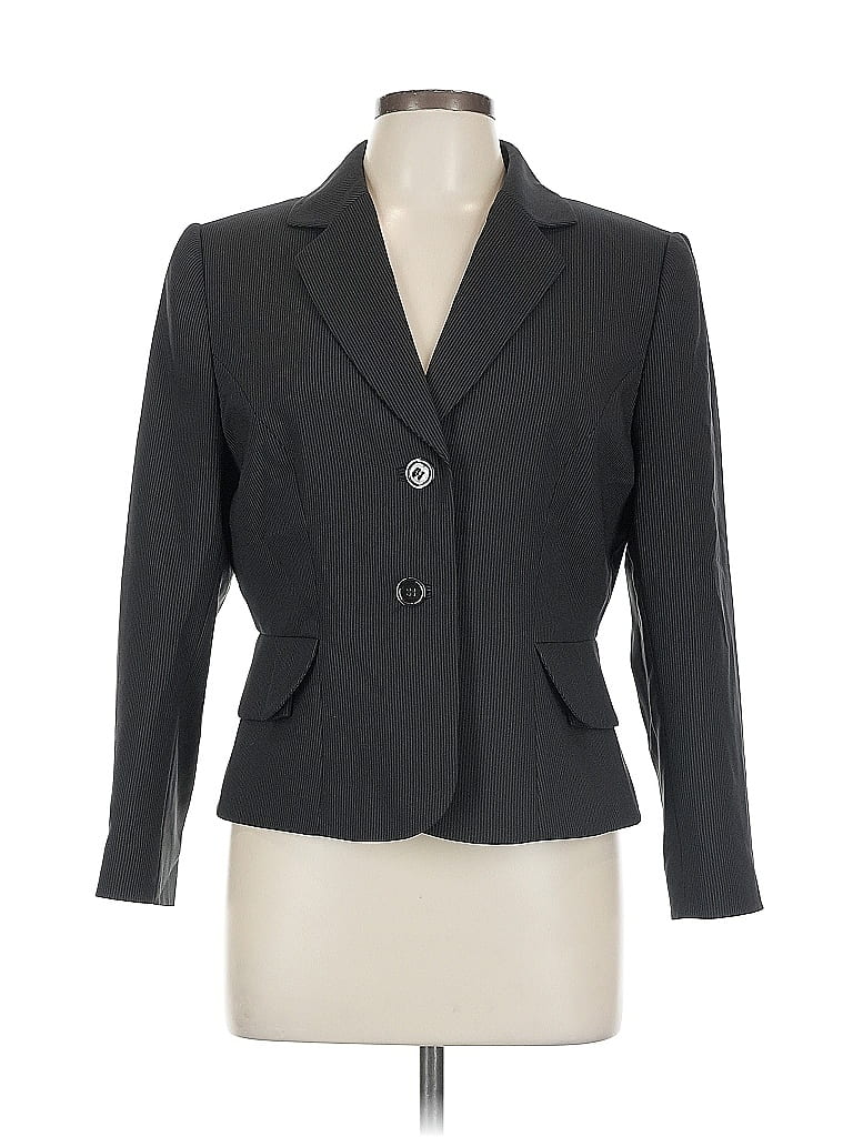 Pre-owned Tahari By Asl Blazer Jacket In Gray