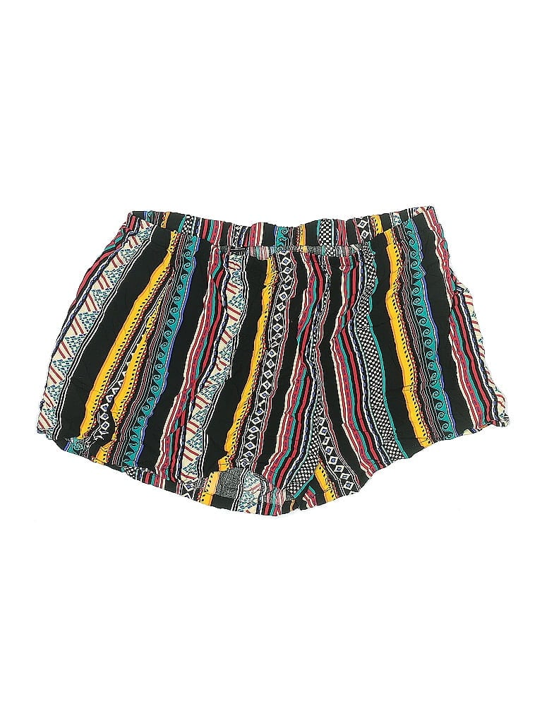 Pre-owned Shein Curve Shorts In Green