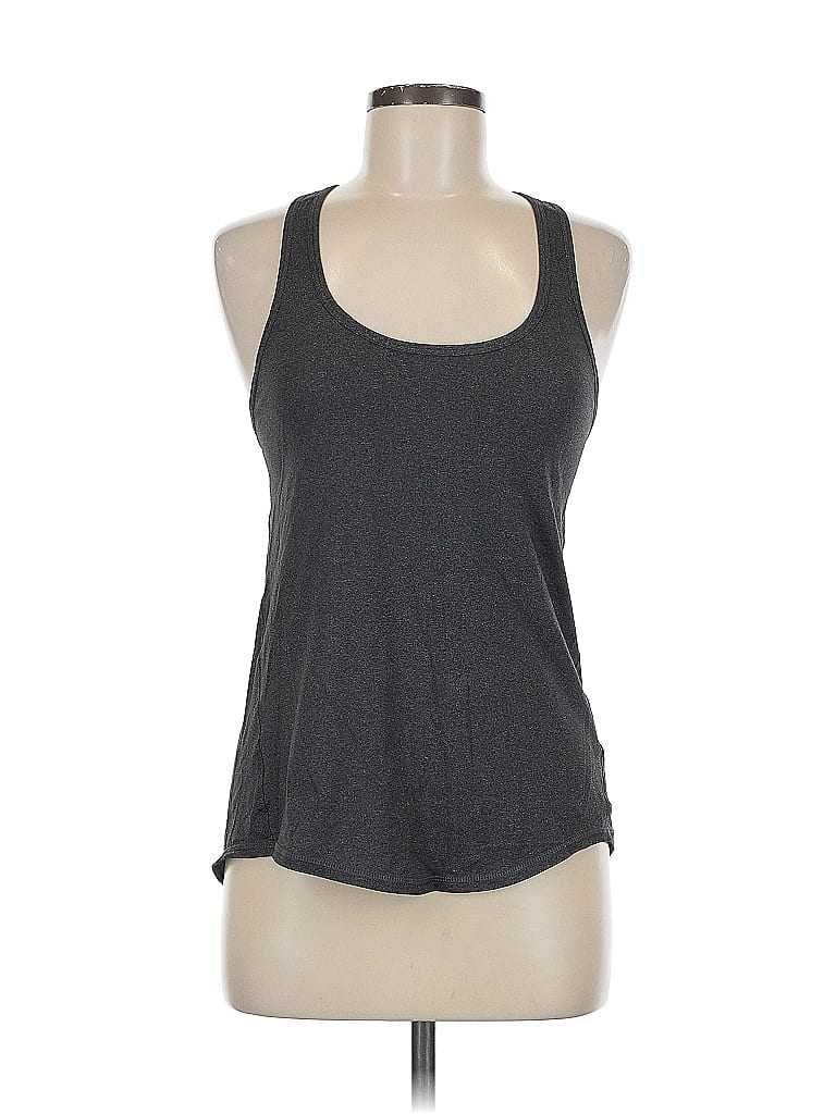 Pre-owned Lululemon Athletica Active Tank Top In Gray