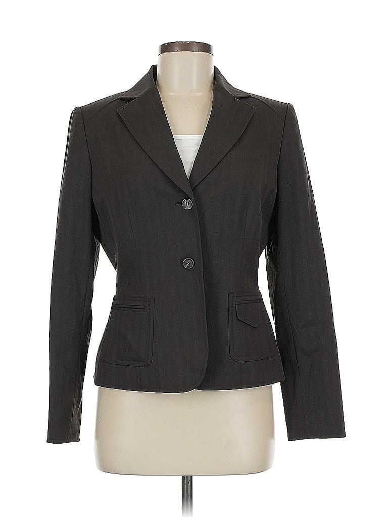 Pre-owned Antonio Melani Blazer Jacket In Gray